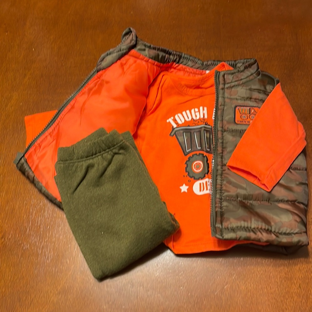 Baby Truck Crew Theme Outfit